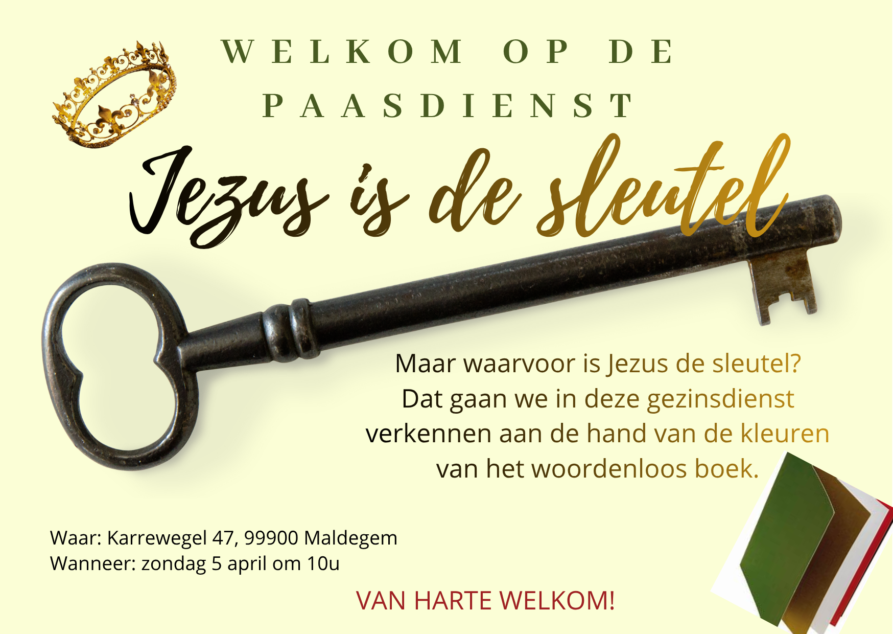 flyer Paasdienst 2026